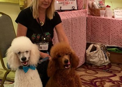 2016 Mardi Gras Pet Expo - Poodle Booth